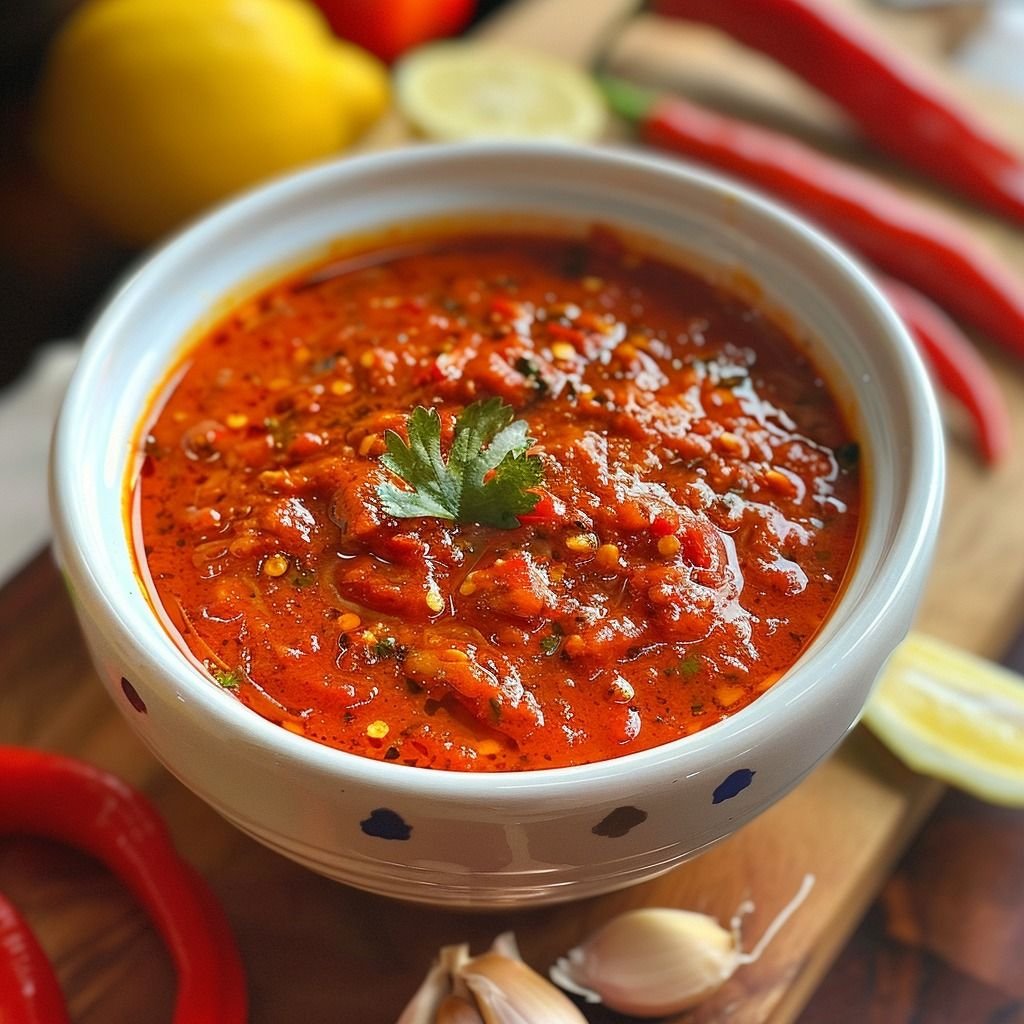 Sauce pimentée - Spécialité Chez Odile